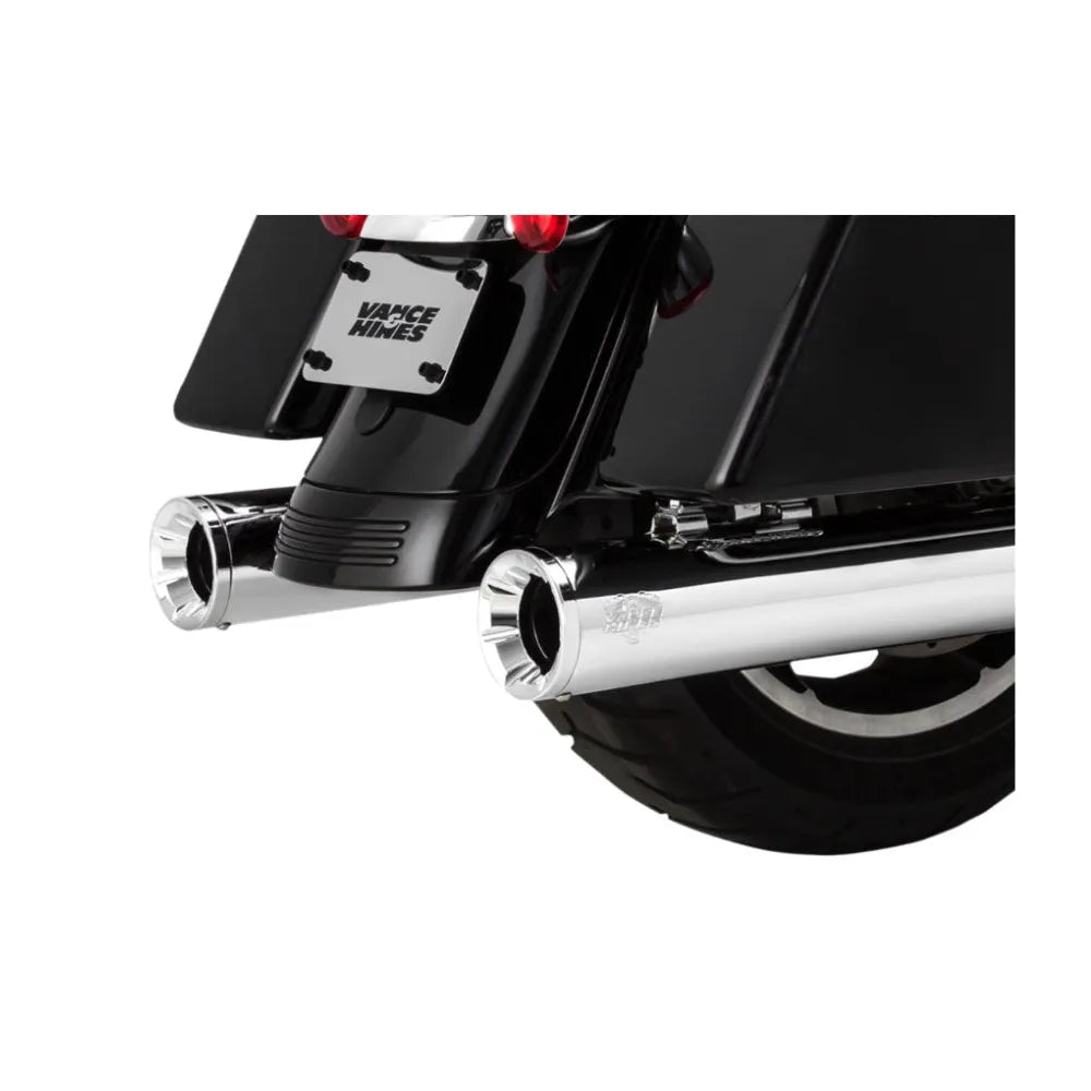Mofles Vance & Hines 4" Eliminator 400 cromo H-D Touring 2017 a 2022
