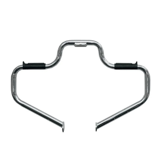 Defensa de motor Lindby estilo bigote - cromo