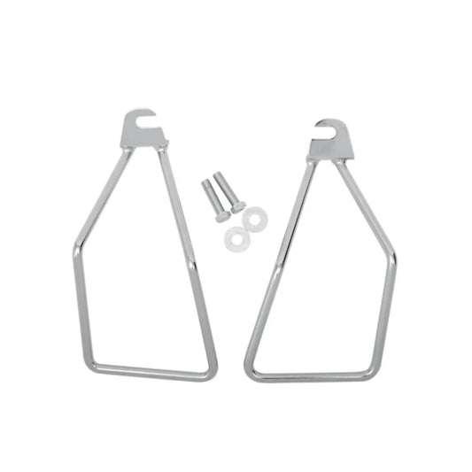Soportes para alforjas cromo