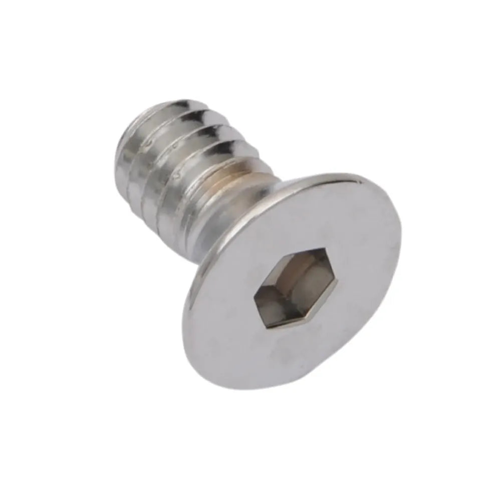 Tornillos allen de cabeza plana 1/4"-20 x 1/2" cromo
