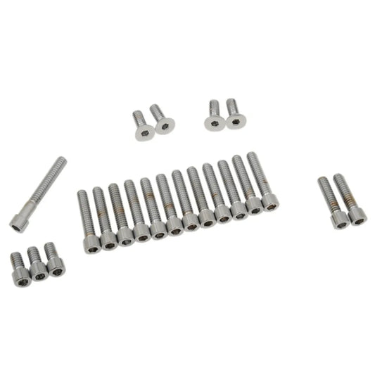 Juego de tornillos allen estroado cromo