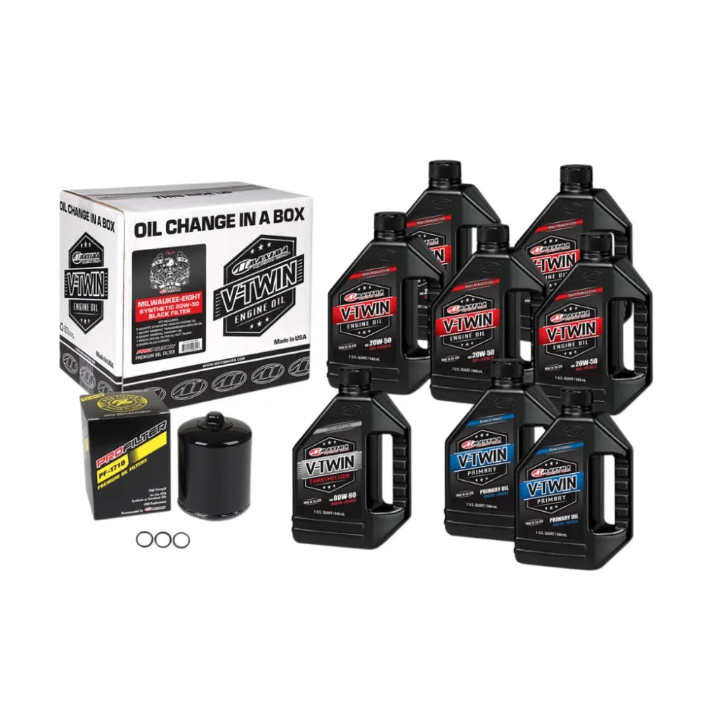 Kit cambio de aceite con filtro negro H-D M8