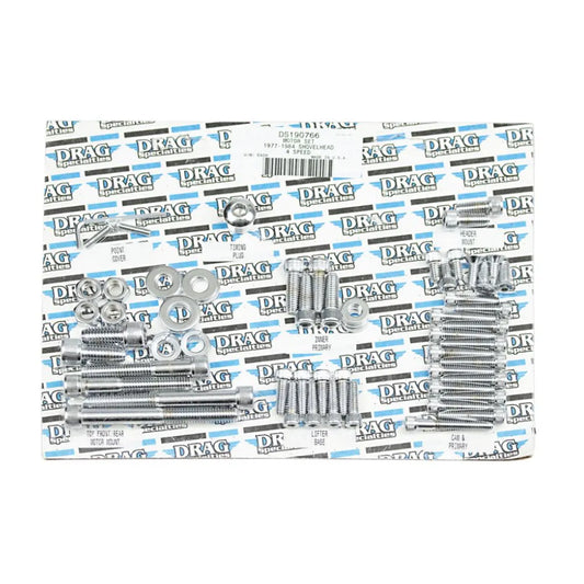 Juego de tornillos del motor allen estriado cromo