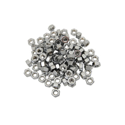 Tuercas hexagonal 1/4"-28 cromo