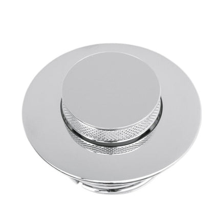 Tapon de gasolina Pop-Up de bisel ancho - cromo