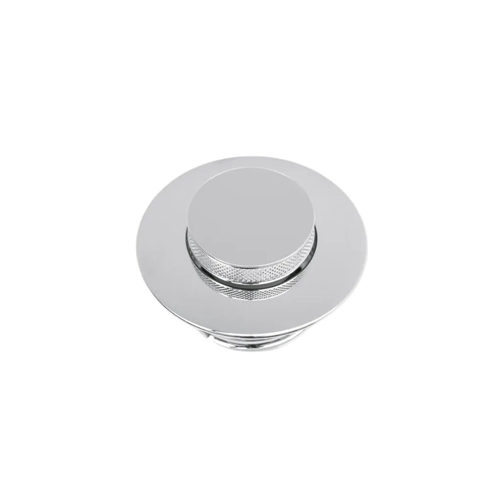 Tapon de gasolina Pop-Up de bisel ancho - cromo