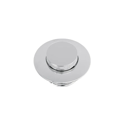 Tapon de gasolina Pop-Up de bisel ancho - cromo