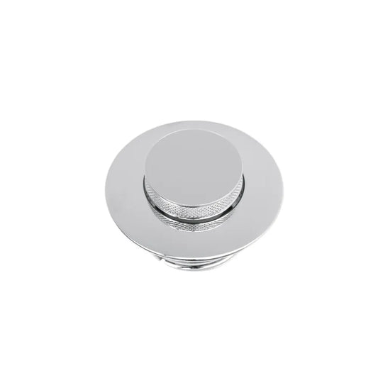 Tapon de gasolina Pop-Up de bisel ancho - cromo