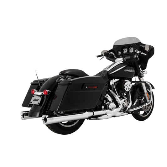 Mofles Vance & Hines 4" Eliminator 400 cromo H-D Touring 1995 a 2016