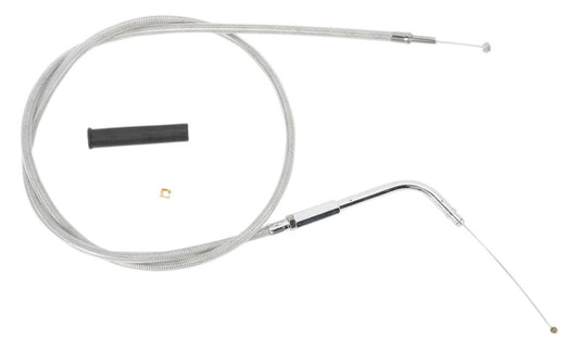 Chicote acelerador retorno de acero trenzado 41-1/2"