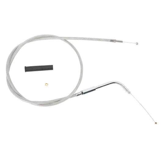Chicote acelerador retorno de acero trenzado 41-1/2"