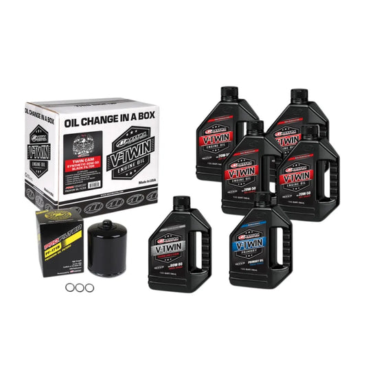 Kit cambio de aceite con filtro negro H-D TC 1999 a 2017