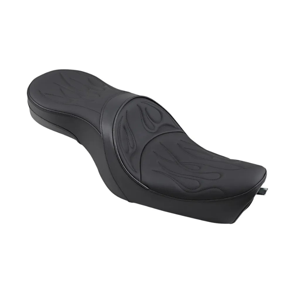 Asiento Drag Specialties turismo flamas