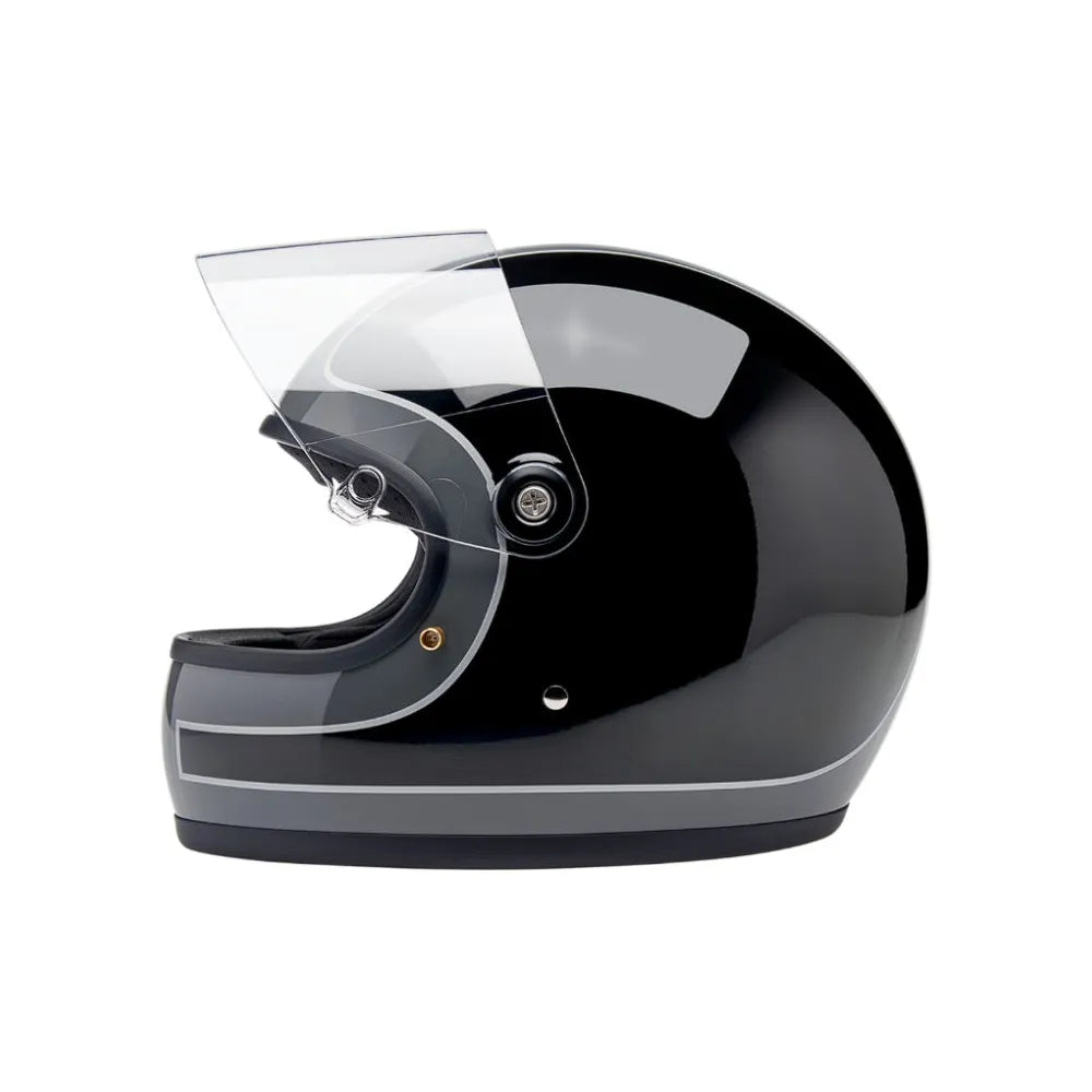 Casco Biltwell Gringo S Tracker - Gloss Storm Gray/Black