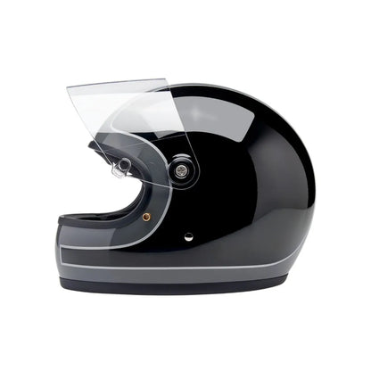 Casco Biltwell Gringo S Tracker - Gloss Storm Gray/Black