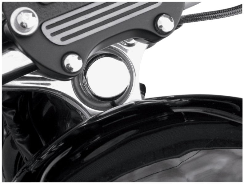 Cubierta del tornillo de yugo cromo