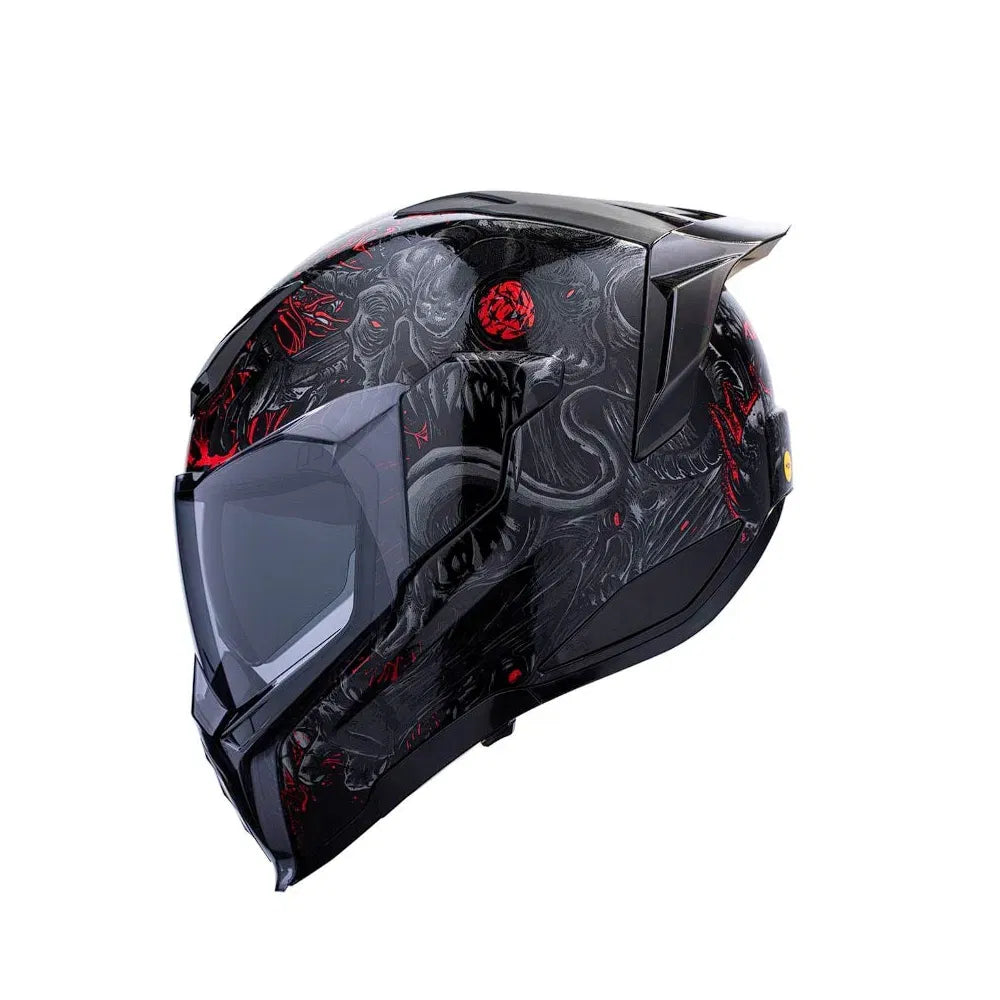 Casco Icon Ultraflite Misanthrope MIPS - negro