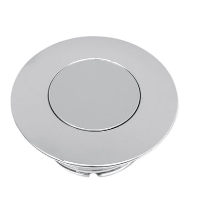 Tapon de gasolina Pop-Up de bisel ancho - cromo