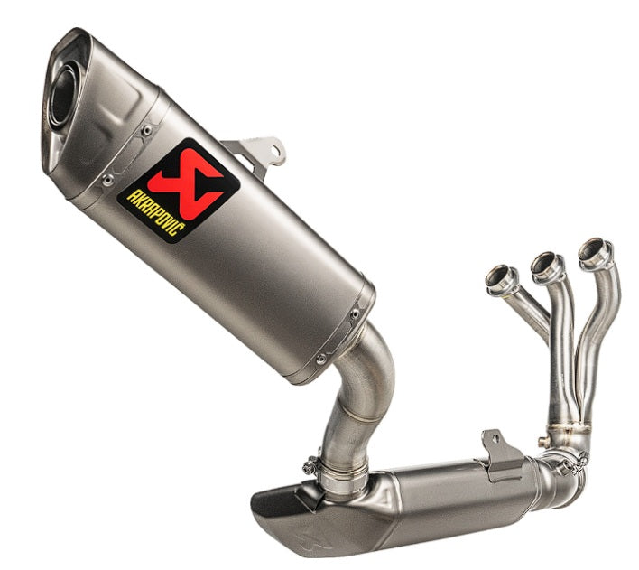 Escape Akrapovic - Racing Line Exhaust System - Titanium - Yamaha R9