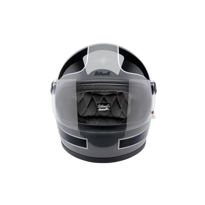 Casco Biltwell Gringo S Tracker - Gloss Storm Gray/Black