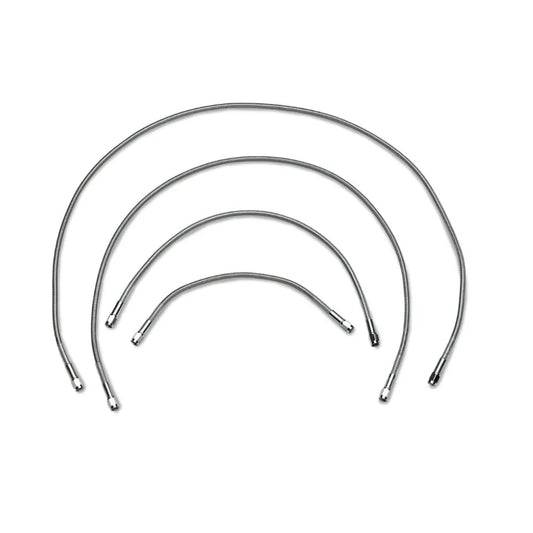 Linea de frenos universal cromo 25"