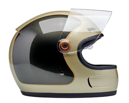 Casco Biltwell Gringo SV Helmet Tracker - Gloss Metallic Champagne/Charcoal