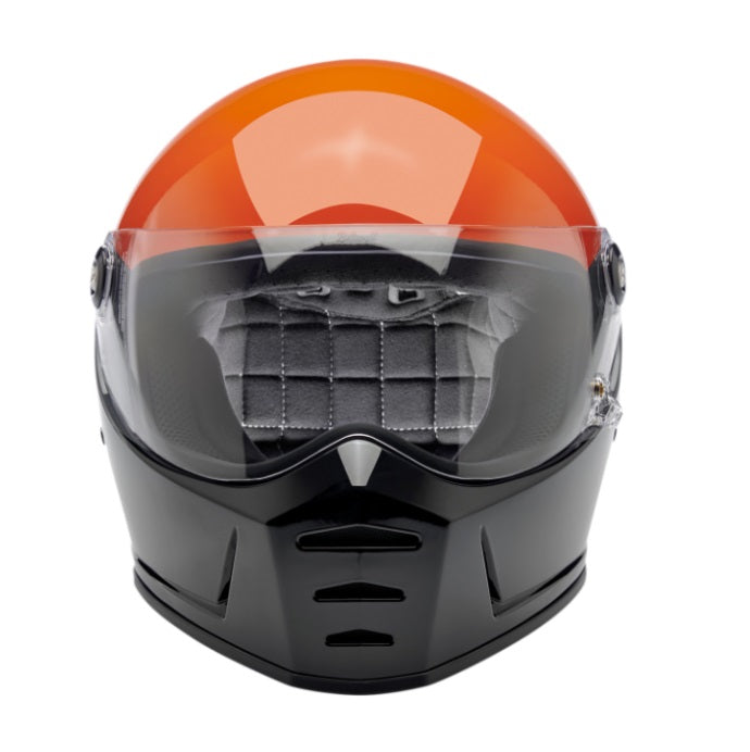 Casco Biltwell Lane Splitter Podium - naranja/gris/negro