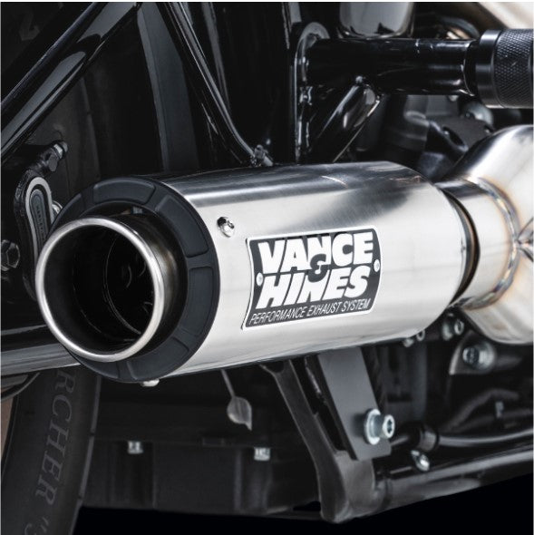 Sistema de escape Vance & Hines Supersport 2 a 1 - pulido