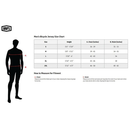 Jersey 100% Ridecamp - negro/gris