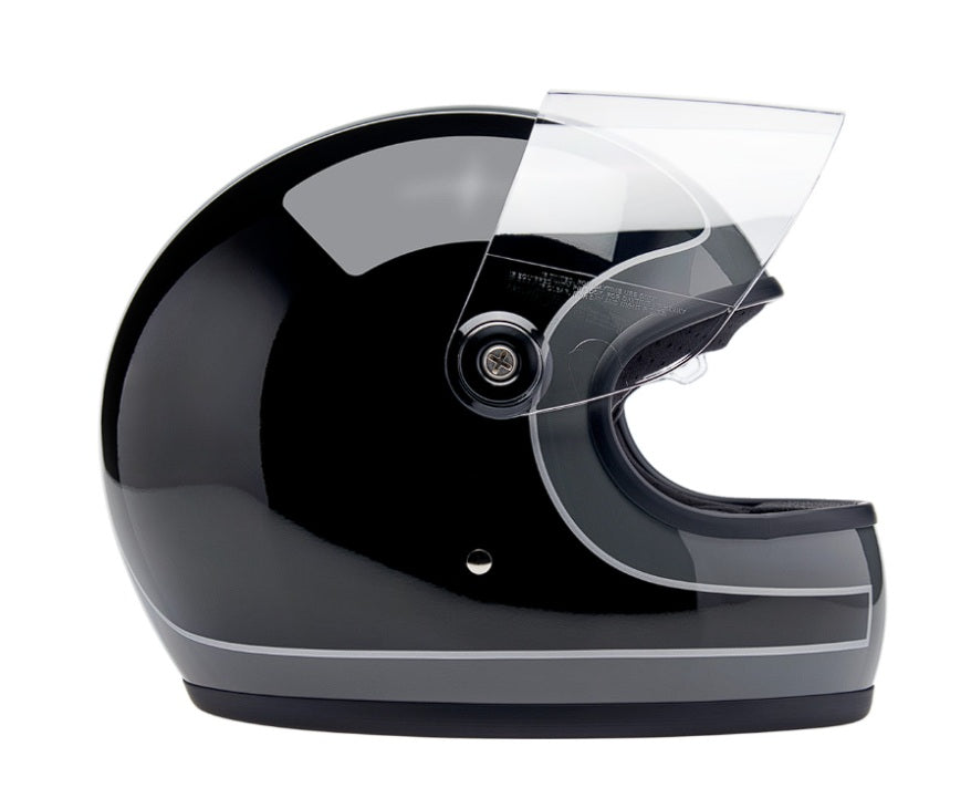 Casco Biltwell Gringo S Tracker - Gloss Storm Gray/Black