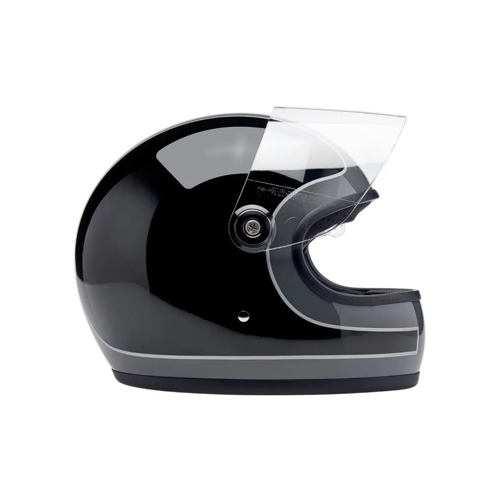 Casco Biltwell Gringo S Tracker - Gloss Storm Gray/Black