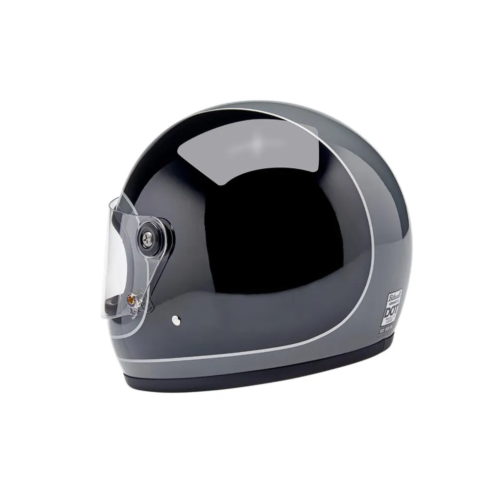 Casco Biltwell Gringo S Tracker - Gloss Storm Gray/Black