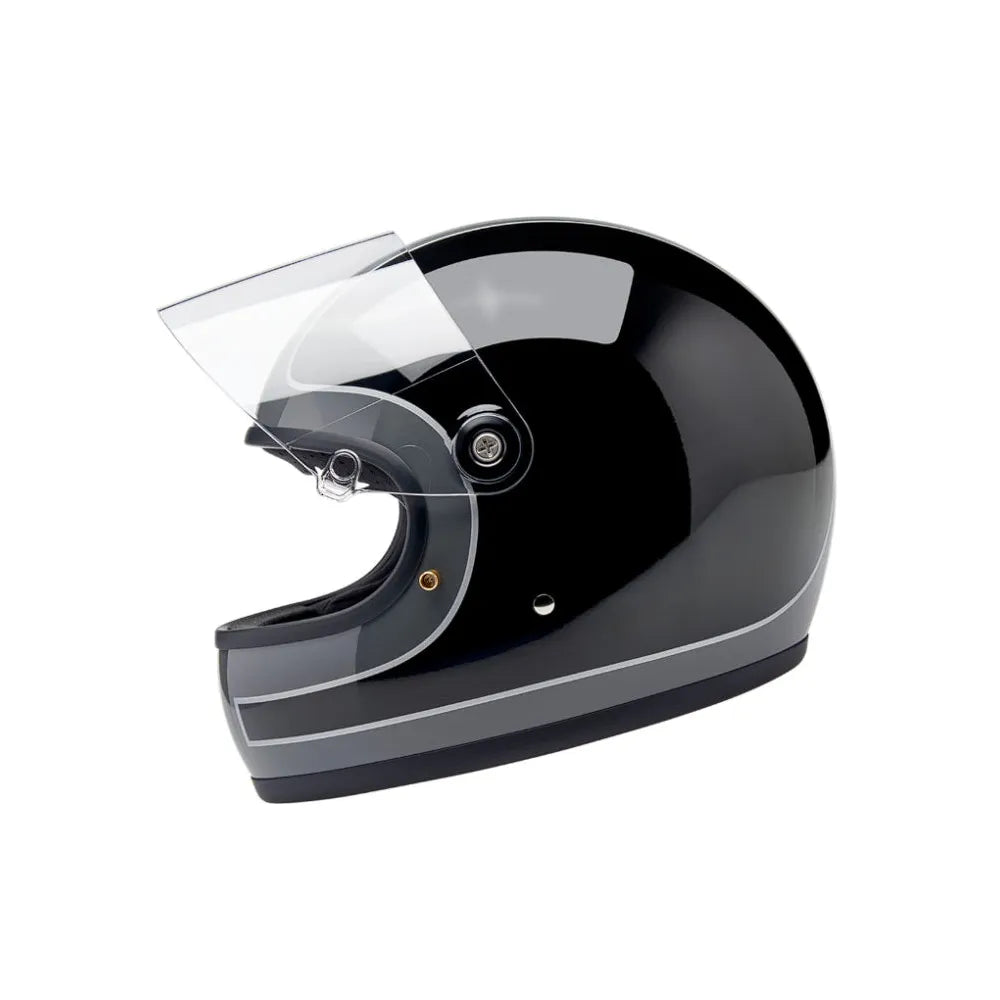 Casco Biltwell Gringo S Tracker - Gloss Storm Gray/Black