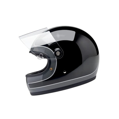 Casco Biltwell Gringo S Tracker - Gloss Storm Gray/Black