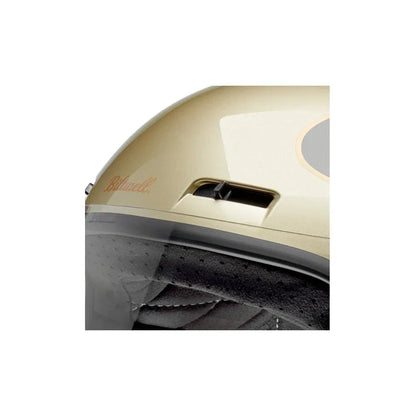 Casco Biltwell Gringo SV Helmet Tracker - Gloss Metallic Champagne/Charcoal
