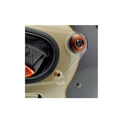 Casco Biltwell Gringo SV Helmet Tracker - Gloss Metallic Champagne/Charcoal