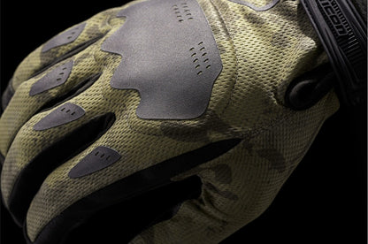 Guantes ICON Hooligan CE Camo - Tan