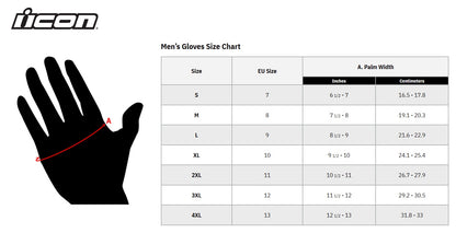 Guantes Icon Hooligan Lucky Lid - Negro - L