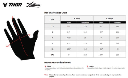 Guantes Thor Sportmode Iconic - Rojo