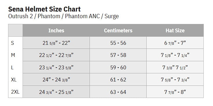 Casco Sena Phantom ANC - Negro Mate
