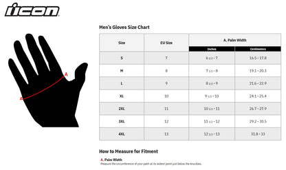 Guantes ICON Hooligan CE Camo - Tan