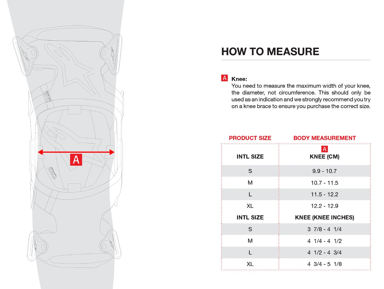 Rodilleras Alpinestars Supertech RK-10 Plasma – Negro/Rojo