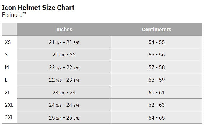 Casco Icon Elsinore Darkgard - Negro