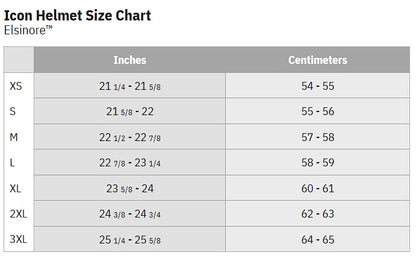 Casco Icon Elsinore Darkgard - Negro