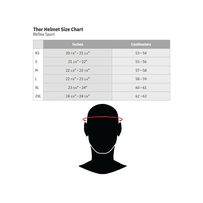 Casco Thor Reflex Sport Strike - Navy/Acid