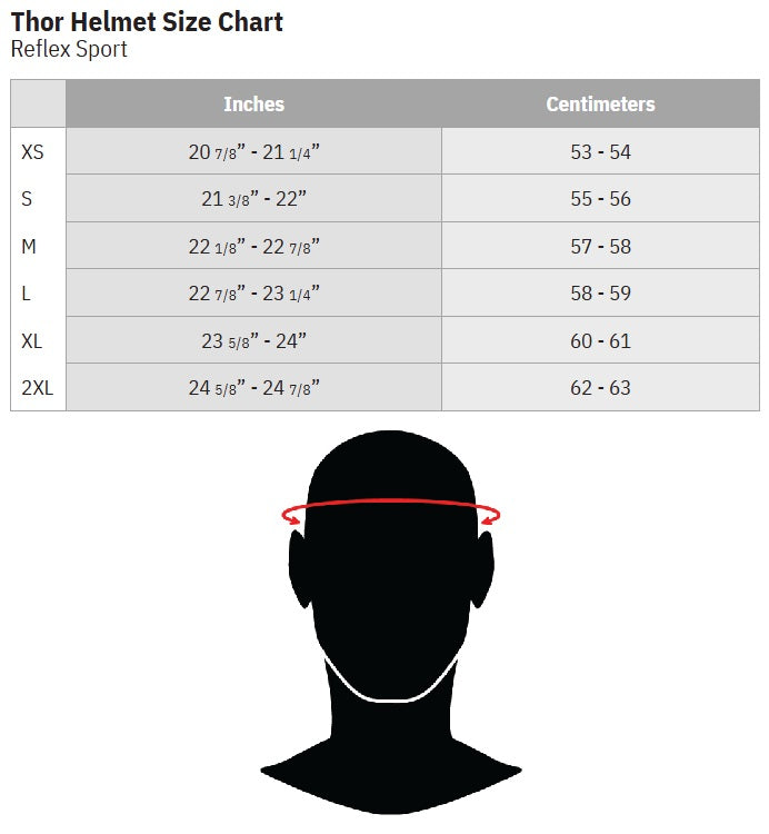 Casco Thor Reflex Sport Riot - Gris/Acido