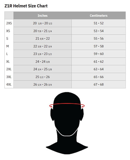 Casco Z1R Road Maxx 2.0 - Negro