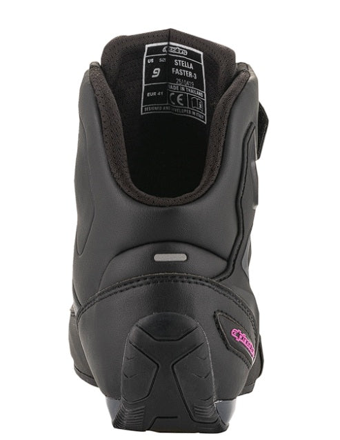 Botas de dama Alpinestars Stella Faster-3 - Negro/Rosa