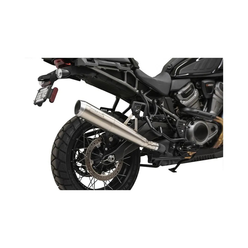 Mofle Bassani de acero inoxidable 4" H-D Pan America