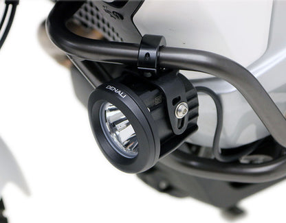 Soportes de luz de conducción, Abrazadera de barra articulada 21 mm/29 mm - negro